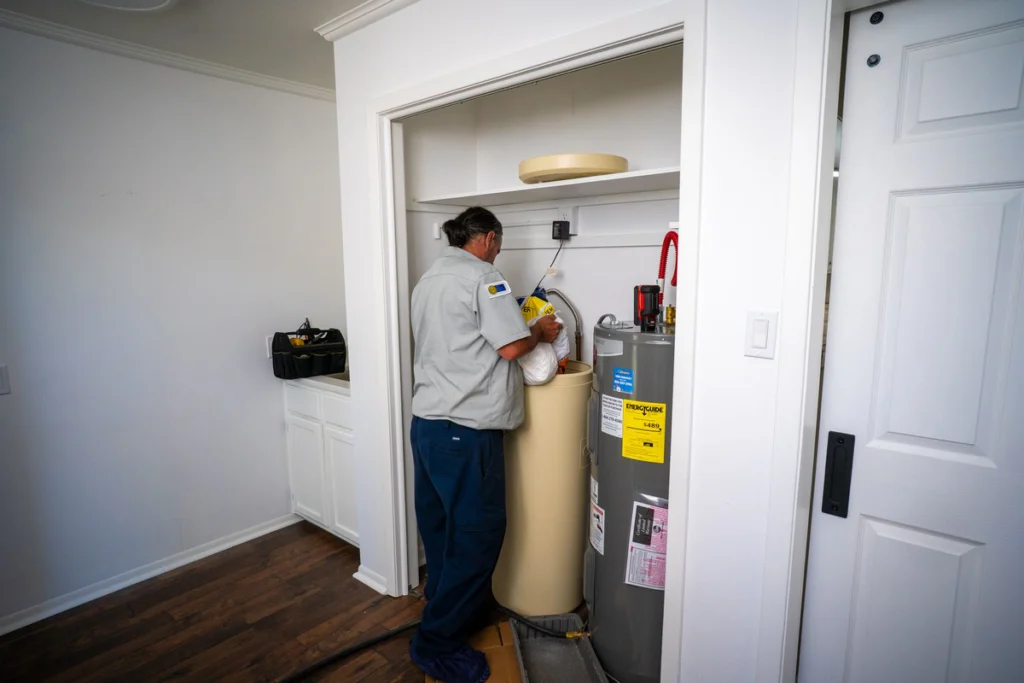 Service Technician Delivering Water Heater Equipment - Fredericksburg, TX