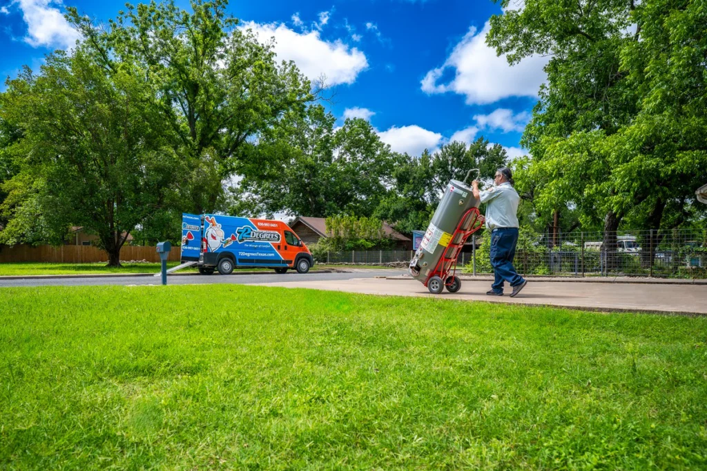 Service Technician Delivering Water Heater Equipment - Fredericksburg, TX