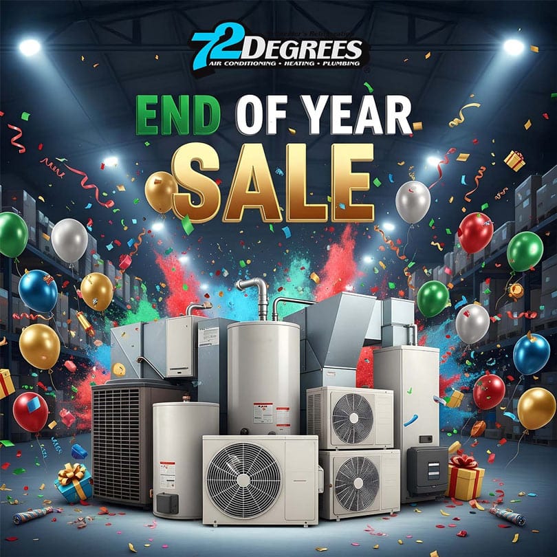 An image stating "End of Year Sale"