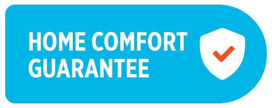 The Home Comfort Guarantee logo for 72 Degrees Texas