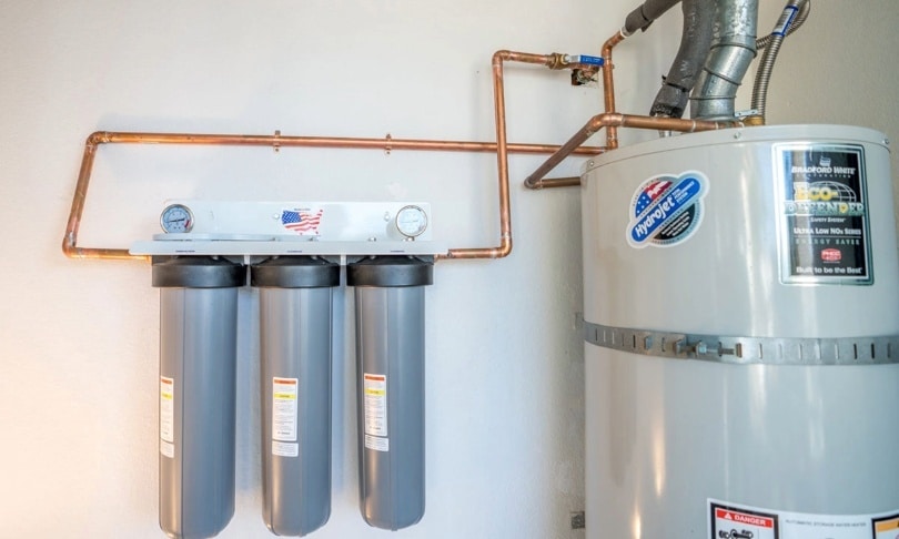 A water conditioning system.