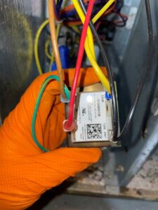 Repaired high-voltage HVAC wiring after furnace repair in Blanco TX