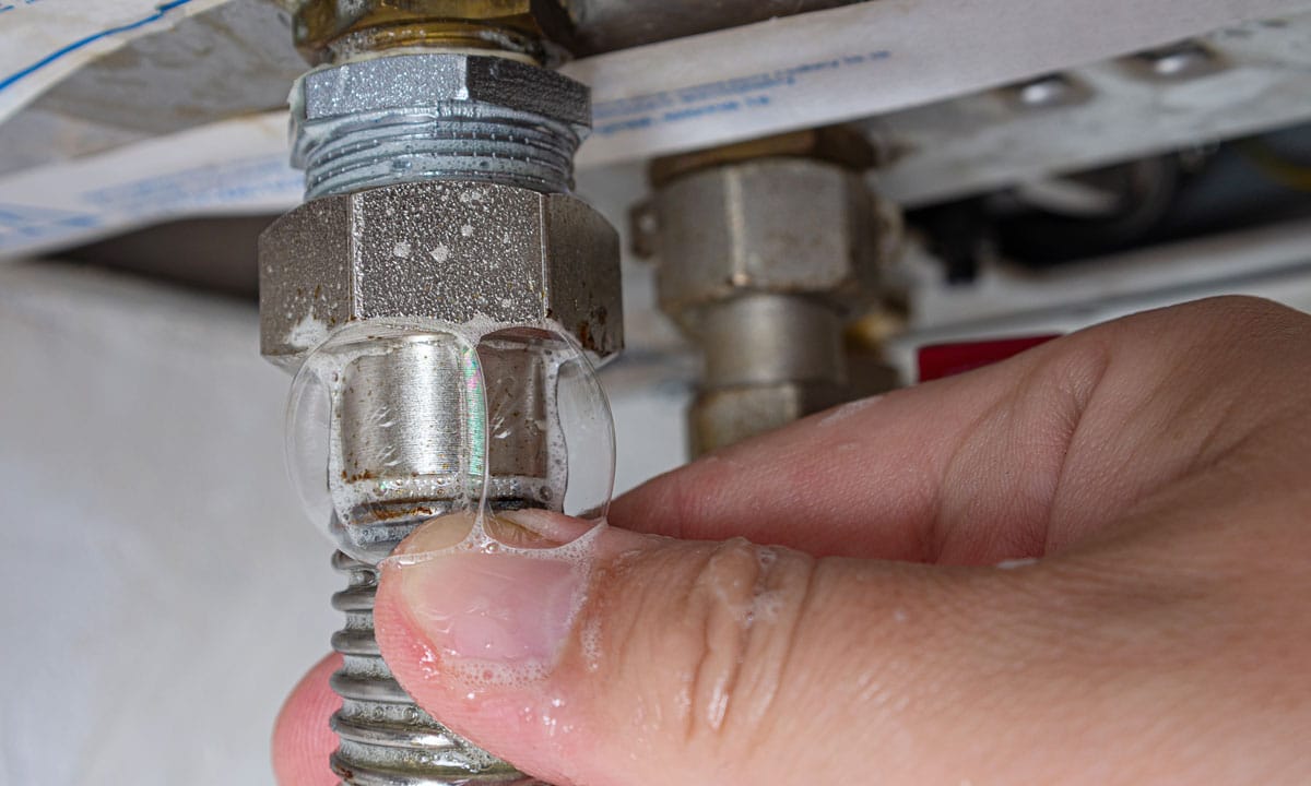 Fixing a leaky pipe